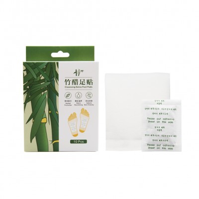 Bamboo Detox Health Care Products Kinoki Cleansing Detox Foot Pads for Sliming